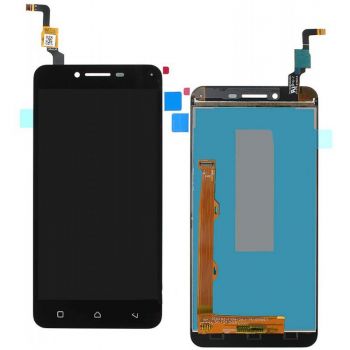 Дисплей (Экран) (LCD) Lenovo A6020a40 Vibe K5 с сенсором чёрный (желтый шлейф) Оригинал