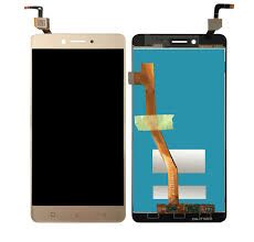 Дисплей (Экран) (LCD) Lenovo K8 Note с сенсором золотой