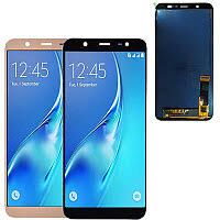 Дисплей (Экран) (LCD) Samsung J810 Galaxy J8 2018 TFT (подсветка Оригинал) с сенсором золотой