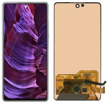 Дисплей (Экран) Samsung G780, G781 (SM-G780F, SM-G780F/DSM, SM-G781B, SM-G781B/DS) Galaxy S20 FE с тачскрином (сенсором) черный Оригинал