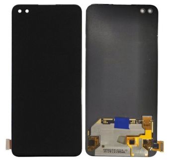 Дисплей (Экран) OnePlus Nord AC2001, AC2003 с тачскрином (сенсором) черный Оригинал