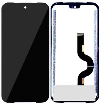 Дисплей (Экран) Doogee S68 Pro с тачскрином (сенсором) черный
