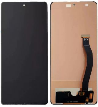 Дисплей (Экран) Samsung G770 (SM-G770, SM-G770F/DS) Galaxy S10 Lite с тачскрином (сенсором) черный Оригинал