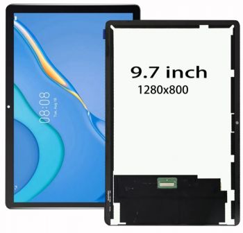 Дисплей (Экран) Huawei MatePad T10 AGR-L09, AGR-W09 с тачскрином (сенсором) черный