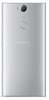 Задняя крышка Sony H4413, H4493, H3413 Xperia XA2 Plus Dual Sim серебристая Оригинал