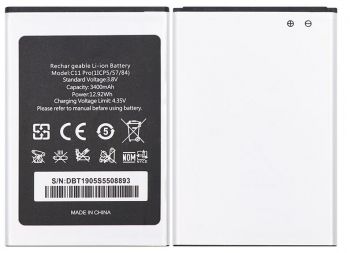 Батарея (аккумулятор) Oukitel C11, C11 Pro 3400mAh Оригинал
