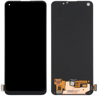 Дисплей (Экран) Oppo Reno 5 Lite CPH2205, Oppo A94 CPH2203 с тачскрином (сенсором) черный Оригинал
