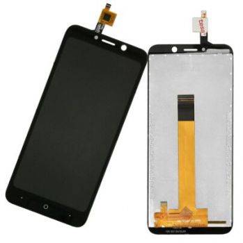 Дисплей (Экран) Doogee X50, X50L с тачскрином (сенсором) черный Оригинал
