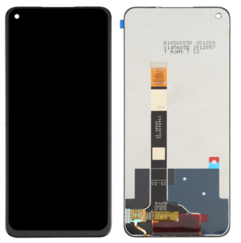 Дисплей (Экран) Realme Narzo 30 RMX2156, Narzo 30 5G RMX3242 с тачскрином (сенсором) черный Оригинал