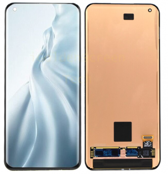 Дисплей (Экран) Xiaomi Mi11 M2011K2G с тачскрином (сенсором) черный Оригинал