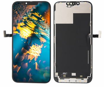Дисплей (Экран) Apple iPhone 13 Pro Max A2484, A2641, A2644, A2645, A2643 с тачскрином (сенсором) черный OLED