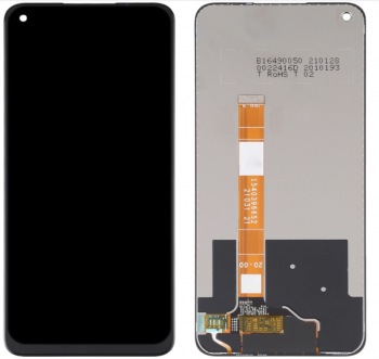 Дисплей (Экран) OnePlus Nord N10 5G BE2029, BE2025, BE2026, BE2028 с тачскрином (сенсором) черный Оригинал