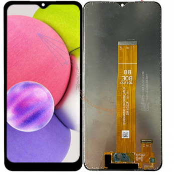 Дисплей (Экран) Samsung A032 (SM-A032F, SM-A032F/DS) Galaxy A03 Core с тачскрином (сенсором) черный Оригинал