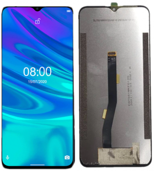Дисплей (Экран) Ulefone Note 9P с тачскрином (сенсором) черный