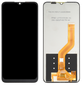 Дисплей (Экран) Motorola XT2155, XT2155-1, XT2155-3 Moto E20 с тачскрином (сенсором) черный Оригинал