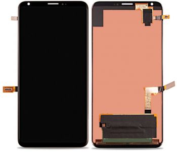 Дисплей (Экран) LG V35 Plus ThinQ LM-V350, LM-V350N с тачскрином (сенсором) черный Оригинал