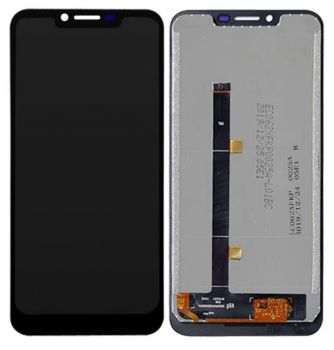 Дисплей (Экран) Doogee BL5500 Lite с тачскрином (сенсором) черный Оригинал