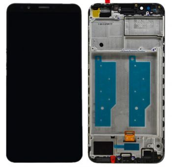 Дисплей (Экран) Huawei Y7 Prime 2018, Y7 2018, Y7 Pro 2018 LDN-L21, LDN-L01, LDN-LX3, LDN-TL10, LDN-LX2 с тачскрином (сенсором) черный с рамкой