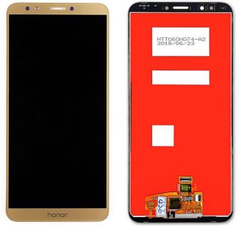 Дисплей (Экран) Huawei Honor 7C Pro 5,99 LND-L29, LND-AL30, LND-AL40 с тачскрином (сенсором) золотой
