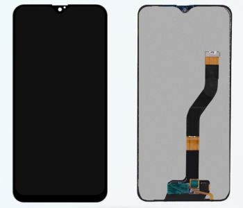 Дисплей (Экран) Samsung A107 (SM-A107F) Galaxy A10s 2019 с тачскрином (сенсором) черный Оригинал