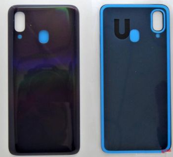Задняя крышка Samsung A405 (SM-A405F) Galaxy A40 2019 черная Оригинал