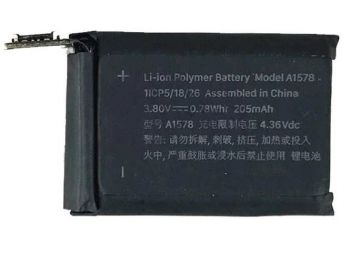 Батарея (аккумулятор) Apple Watch 1 38mm A1578 205mAh Оригинал