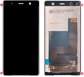 Дисплей (Экран) Sony H8166, H8116 Xperia XZ2 Premium с тачскрином (сенсором) черный Оригинал
