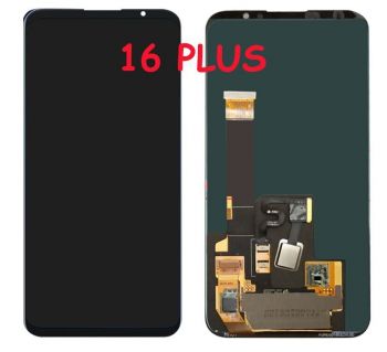 Дисплей (Экран) Meizu 16 Plus M892H с тачскрином (сенсором) черный Оригинал