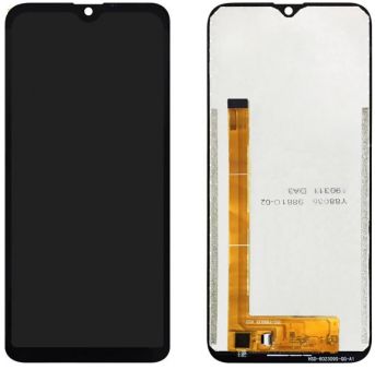 Дисплей (Экран) Doogee X90L с тачскрином (сенсором) черный Оригинал