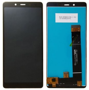 Дисплей (Экран) Nokia 1 Plus Dual Sim TA-1130, TA-1111, TA-1123, TA-1127 с тачскрином (сенсором) черный