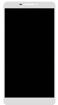Дисплей (Экран) Lenovo PB1-750M, PB1-750N, PB1-750P Phab с тачскрином (сенсором) белый с рамкой Оригинал