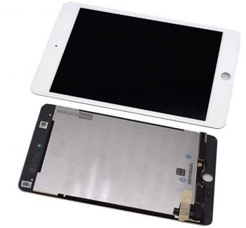 Дисплей (Экран) Apple iPad mini 5 2019 A2126, A2124, A2133, A2125 с тачскрином (сенсором) белый Оригинал