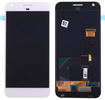 Дисплей (Экран) Google Pixel G-2PW4100, G-2PW4200 с тачскрином (сенсором) белый Оригинал