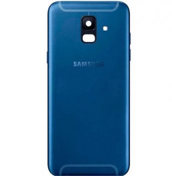Задняя крышка Samsung A600 (SM-A600F) Galaxy A6 2018 синяя Оригинал