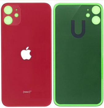 Задняя крышка Apple iPhone 11 A2221, A2111, A2223 красная Оригинал