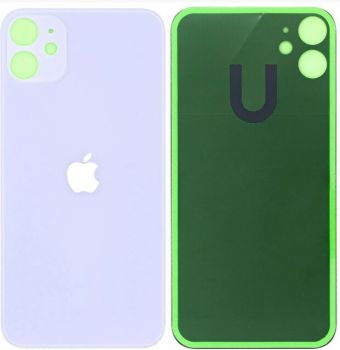 Задняя крышка Apple iPhone 11 A2221, A2111, A2223 фиолетовая Оригинал