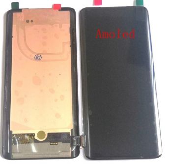 Дисплей (Экран) OnePlus 7T Pro HD1913, HD1910, HD1911 с тачскрином (сенсором) черный Оригинал