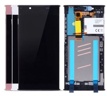 Дисплей (Экран) Sony G3312, G3311, G3313 Xperia L1 Dual с тачскрином (сенсором) белый с рамкой Оригинал
