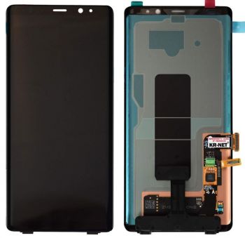 Дисплей (Экран) Samsung N950 (SM-N950F) Galaxy Note 8 с тачскрином (сенсором) черный Оригинал