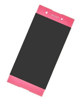 Дисплей (Экран) Sony G3412, G3416, G3426, G3421, G3423 Xperia XA1 Plus Dual с тачскрином (сенсором) розовый Оригинал