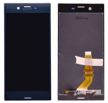 Дисплей (Экран) Sony F8331, F8332 Xperia XZ Dual Sim с тачскрином (сенсором) синий Оригинал
