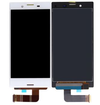 Дисплей (Экран) Sony F5321 Xperia X Compact с тачскрином (сенсором) белый Оригинал