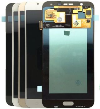 Дисплей (Экран) Samsung J701 (SM-J701F) Galaxy J7 Neo Duos с тачскрином (сенсором) серебристый TFT