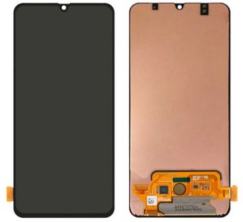 Дисплей (Экран) Samsung A705 (SM-A705F, SM-A705FN/DS) Galaxy A70 с тачскрином (сенсором) черный TFT