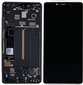 Дисплей (Экран) Xiaomi Mi8 SE M1805E2A с тачскрином (сенсором) черный с рамкой Оригинал