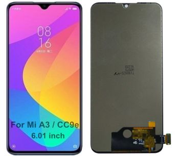 Дисплей (Экран) Xiaomi Mi A3 M1906F9SH, M1906F9SI, Mi CC9e с тачскрином (сенсором) черный OLED