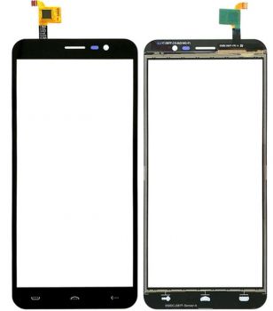 Тачскрин (сенсор) HomTom S16 черный Оригинал
