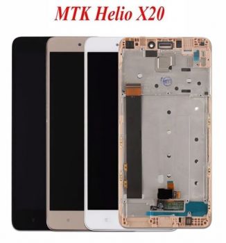 Дисплей (Экран) (LCD) Xiaomi Redmi Note 4 MediaTek с сенсором чёрный + рамка