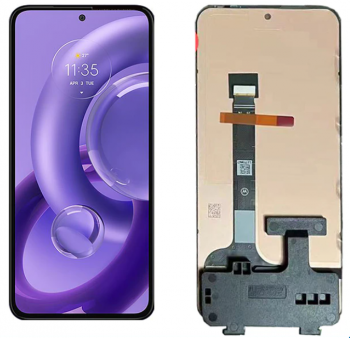 Дисплей (Экран) Motorola XT2245, XT2245-1 Edge 30 Neo с тачскрином (сенсором) черный Оригинал