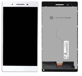 Дисплей (Экран) Lenovo TB-7504F, TB-7504N, TB-7504X Tab 4 с тачскрином (сенсором) белый Оригинал
